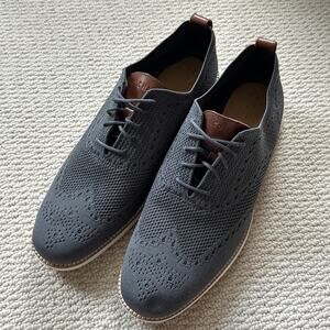 Cole Haan Original Grand StitchLite Wingtip Oxford Shoes Grey C27961 Men 13M